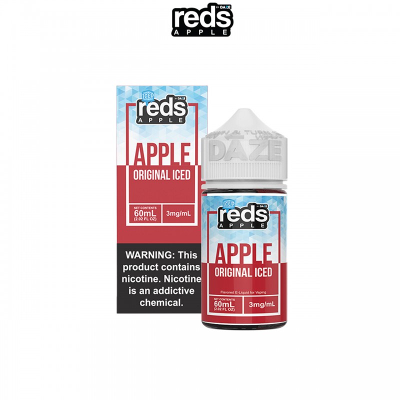 REDS ORIGINAL APPLE ICED BY 7 DAZE E-LIQUID | 60 M...