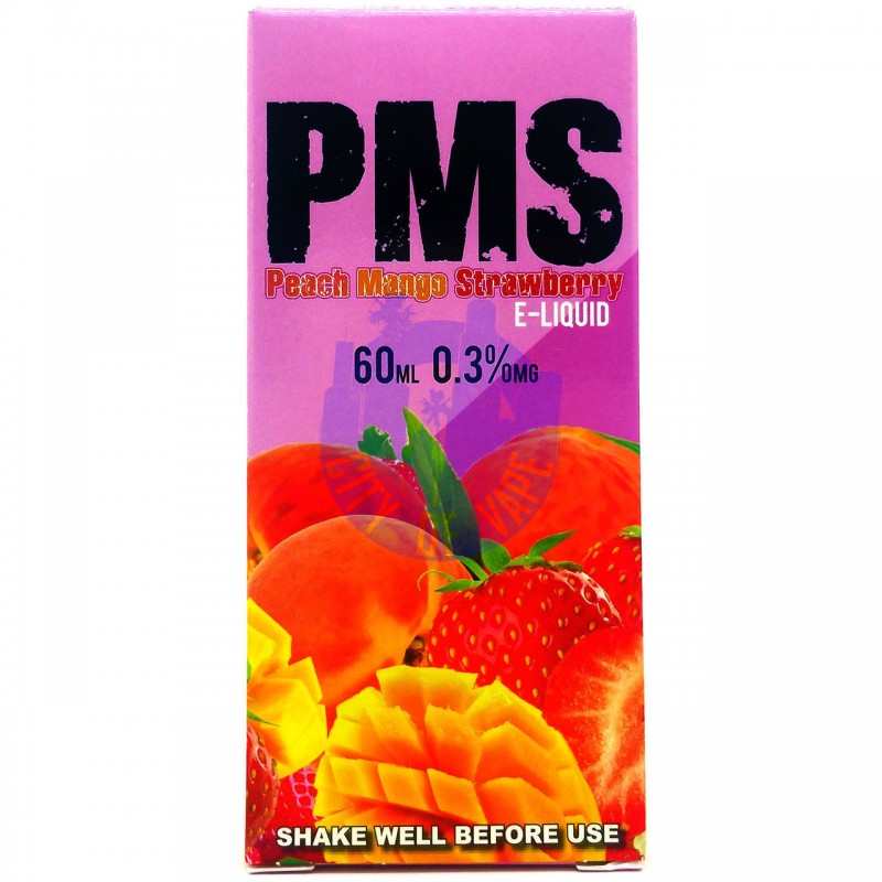 PMS (Peach Mango Strawberry) By Mob Liquid - 60 ML E-Liquid