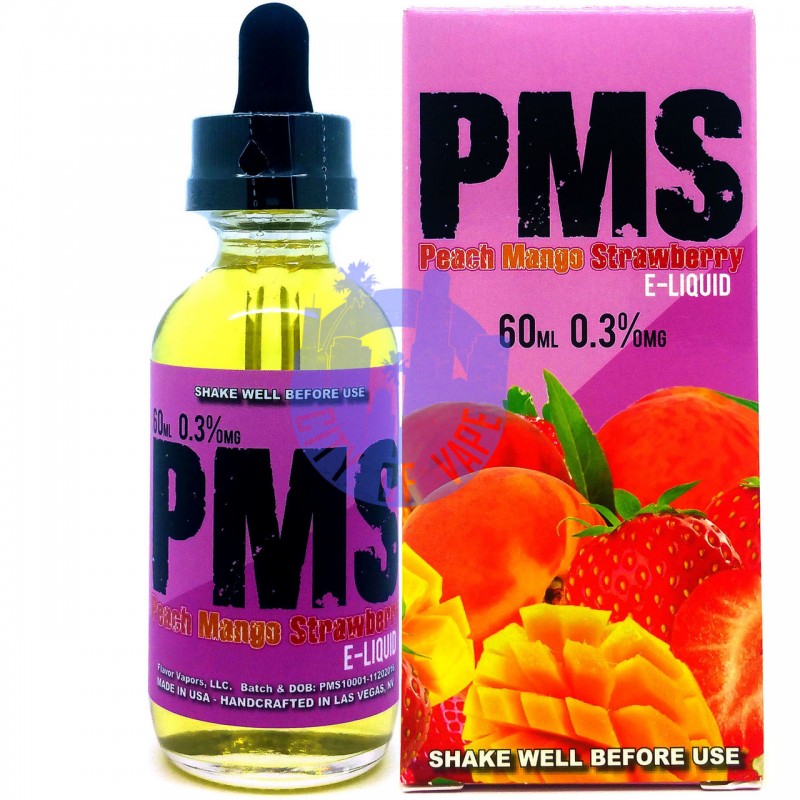 PMS (Peach Mango Strawberry) By Mob Liquid - 60 ML E-Liquid