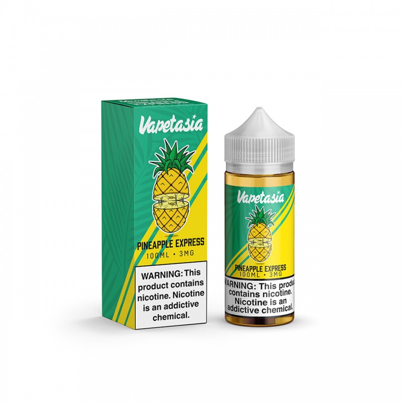 PINEAPPLE EXPRESS BY VAPETASIA E-LIQUID | 100 ML JUICY PINEAPPLE FLAVOR E-JUICE