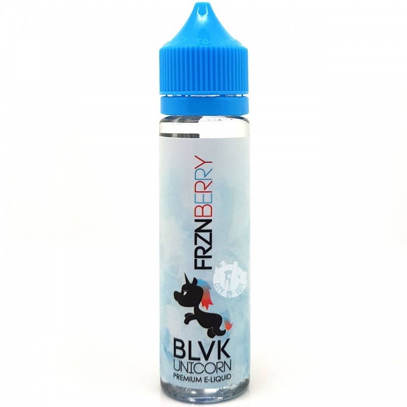 FRZNBERRY BY BLVK UNICORN E-LIQUID | 60 ML STRAWBERRY MENTHOL FLAVOR E-JUICE