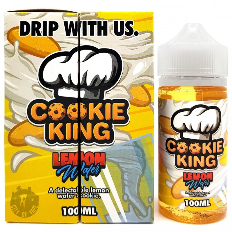 LEMON WAFER BY COOKIE KING | 100 ML E-LIQUID