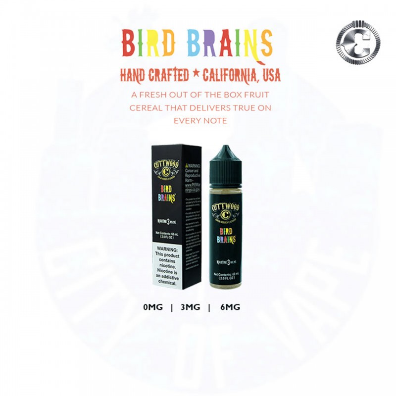 BIRD BRAINS BY CUTTWOOD | 60 ML FRUIT CEREAL AND M...