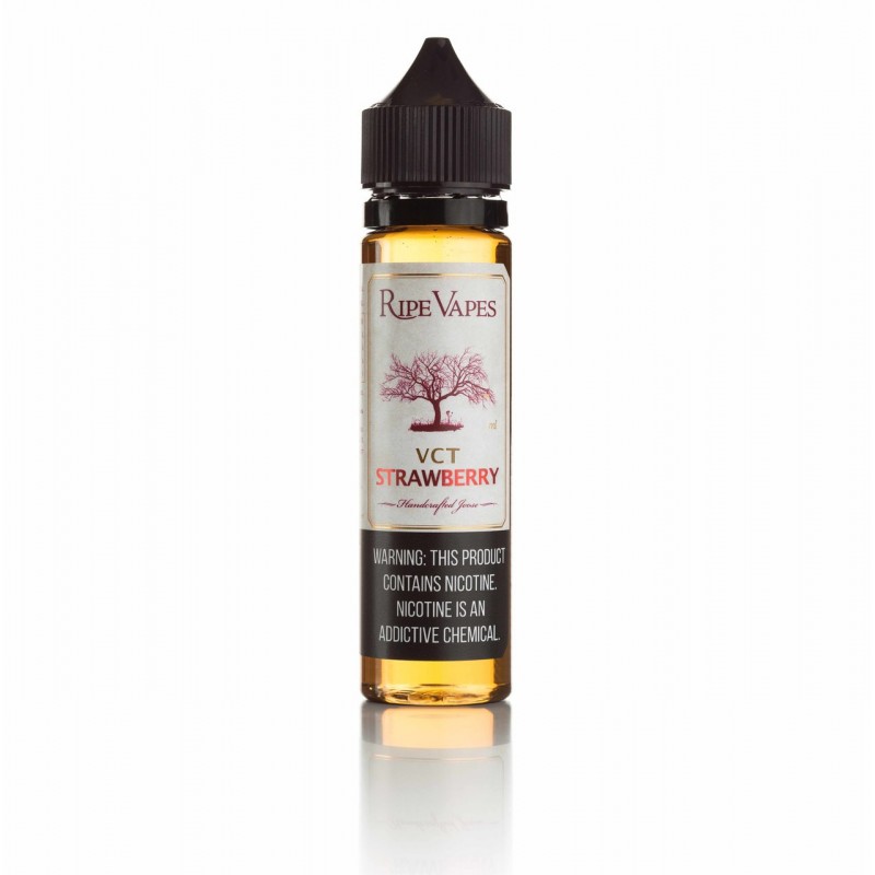 VCT Strawberry By Ripe Vapes - 60 ML E-Liquid