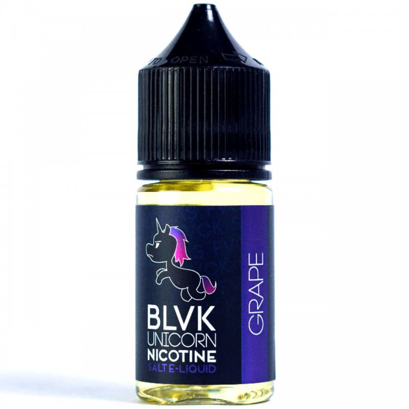 GRAPE BY BLVK UNICORN NICOTINE SALTS | 30 ML SALT ...