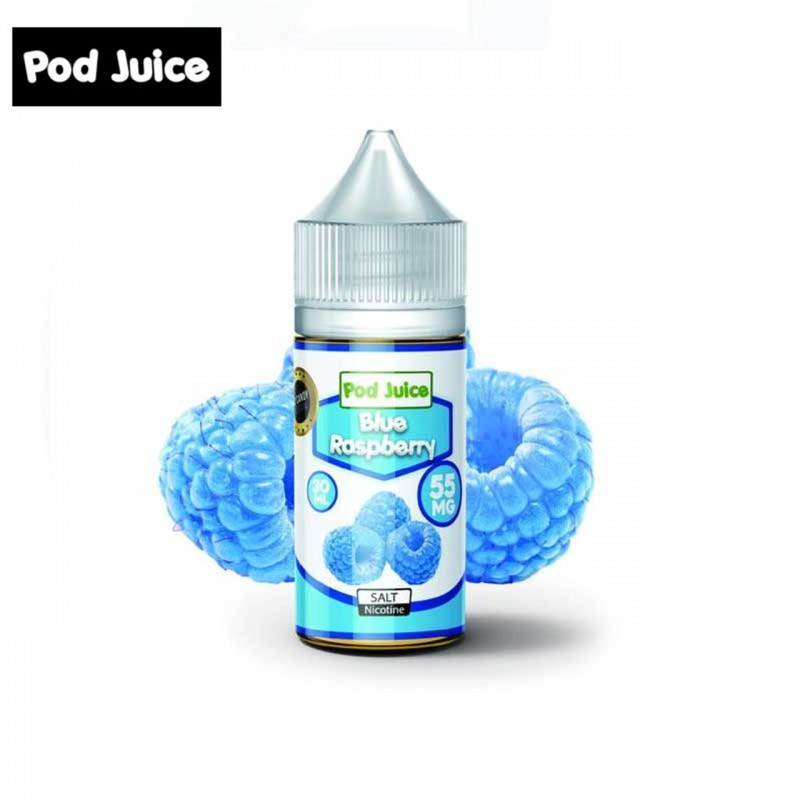 BLUE RASPBERRY BY POD JUICE | SALT NICOTINE | 30 M...