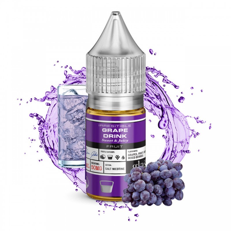 Grape Drink By Glas Basix Nic Salts | Nicotine Sal...