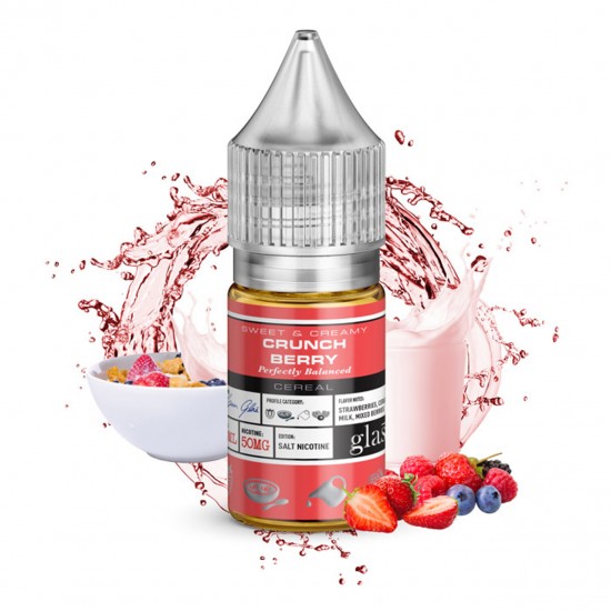 Crunch Berry By Glas Basix Nic Salts | Nicotine Salts | 30 ML