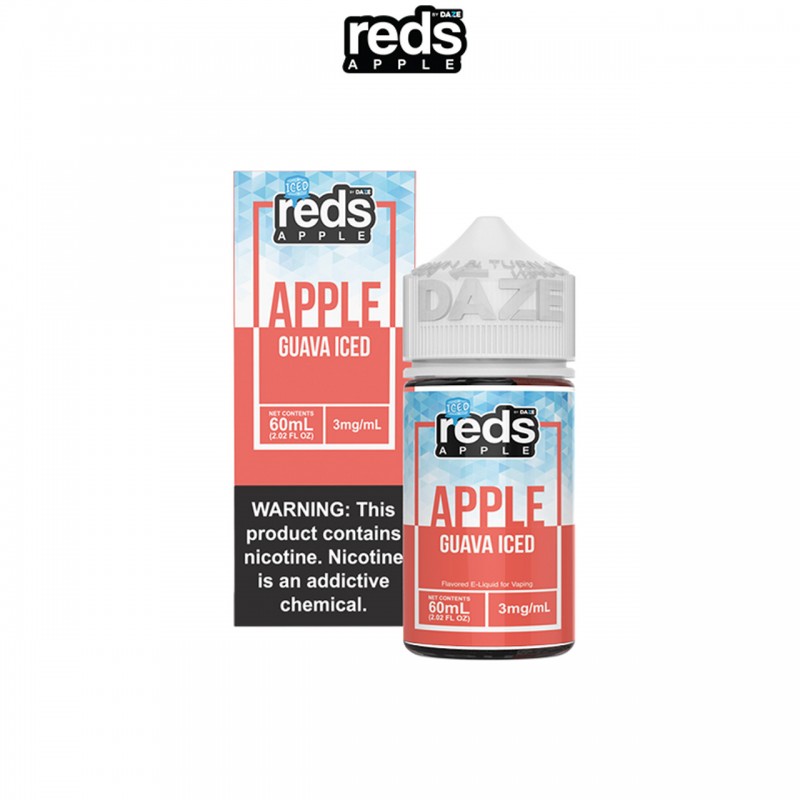 REDS APPLE GUAVA ICED BY 7 DAZE E-LIQUID | 60 ML
