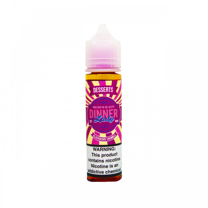 BLACKBERRY CRUMBLE BY DINNER LADY | 60 ML E-LIQUID