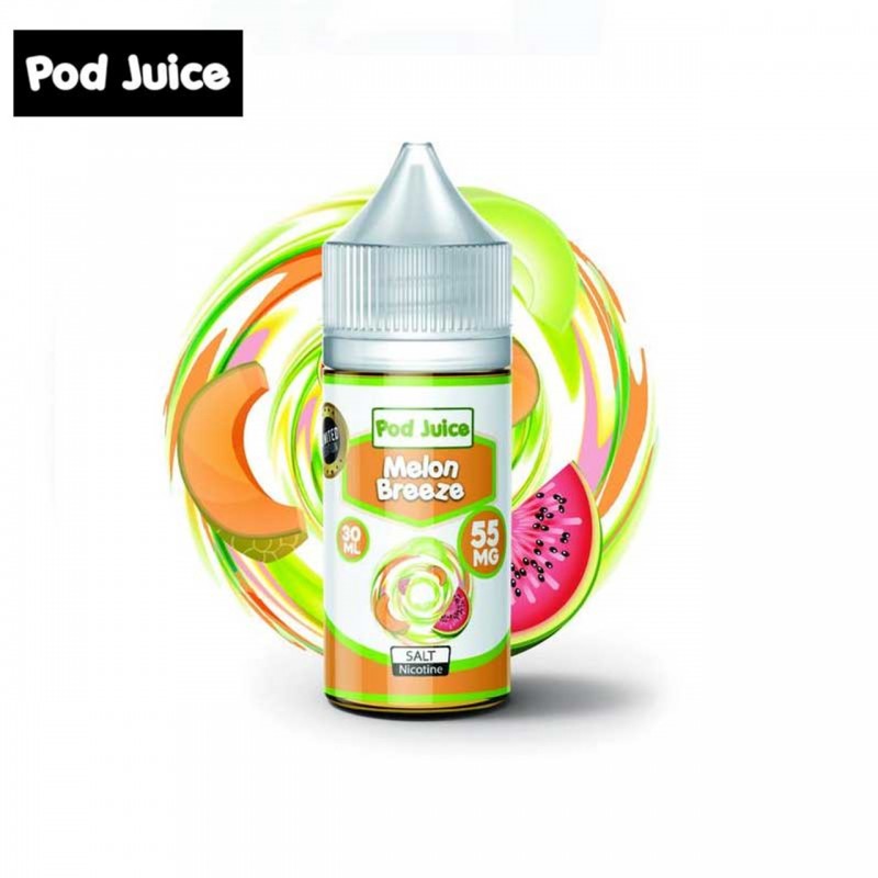 MELON BREEZE BY POD JUICE | SALT NICOTINE | 30 ML
