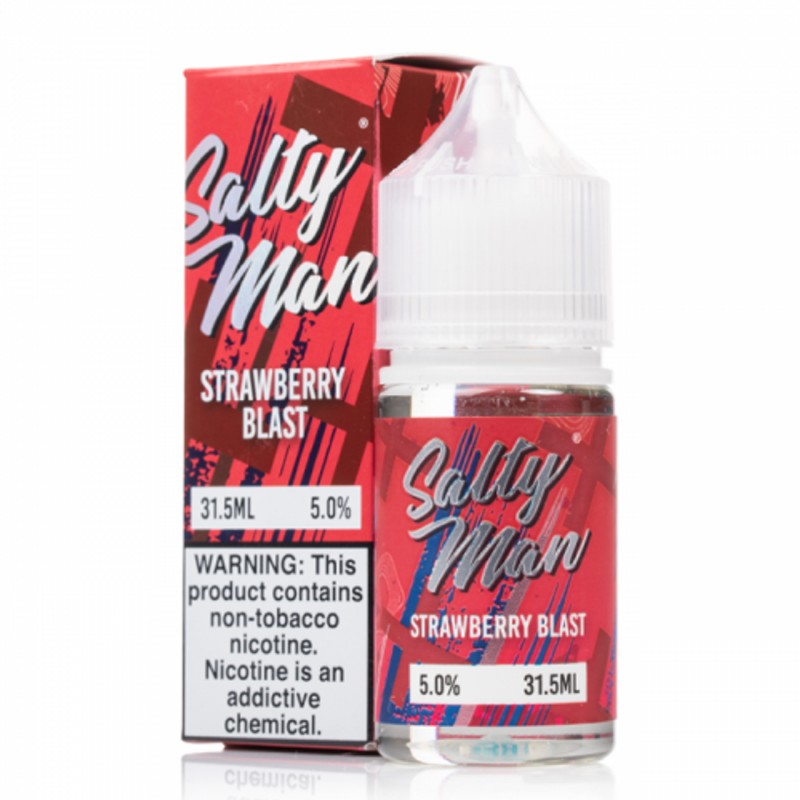 SALTY MAN SYNTHETIC STRAWBERRY BLAST ELIQUID 31.5M...