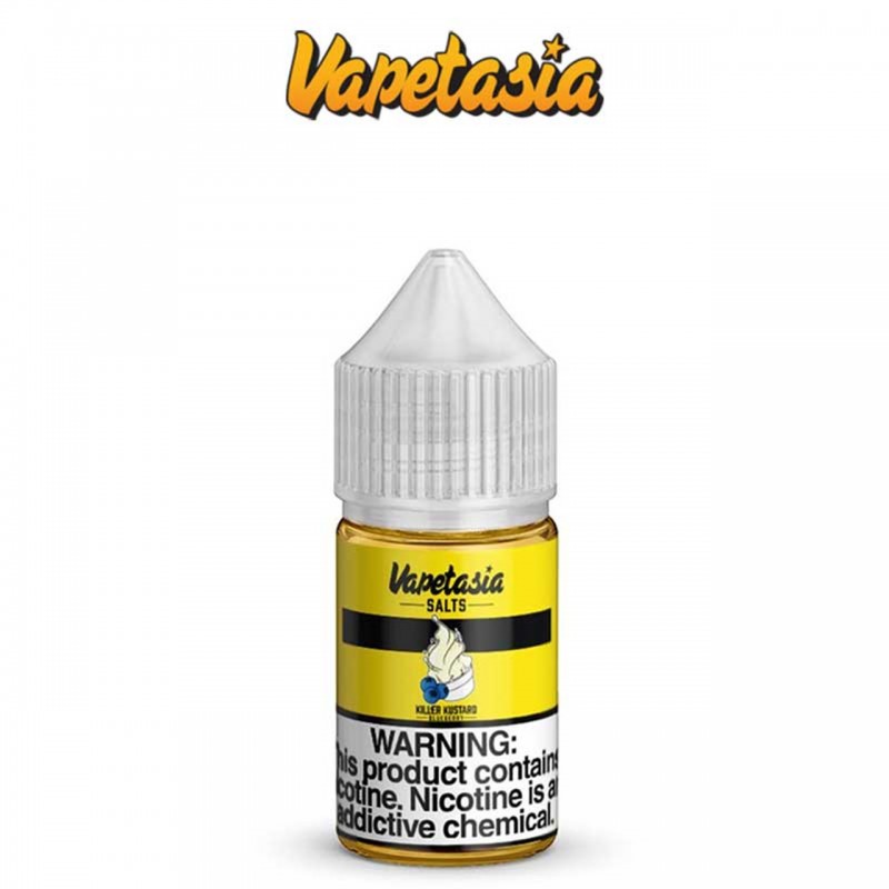 KILLER KUSTARD BLUEBERRY BY VAPETASIA SALTS | 30 M...