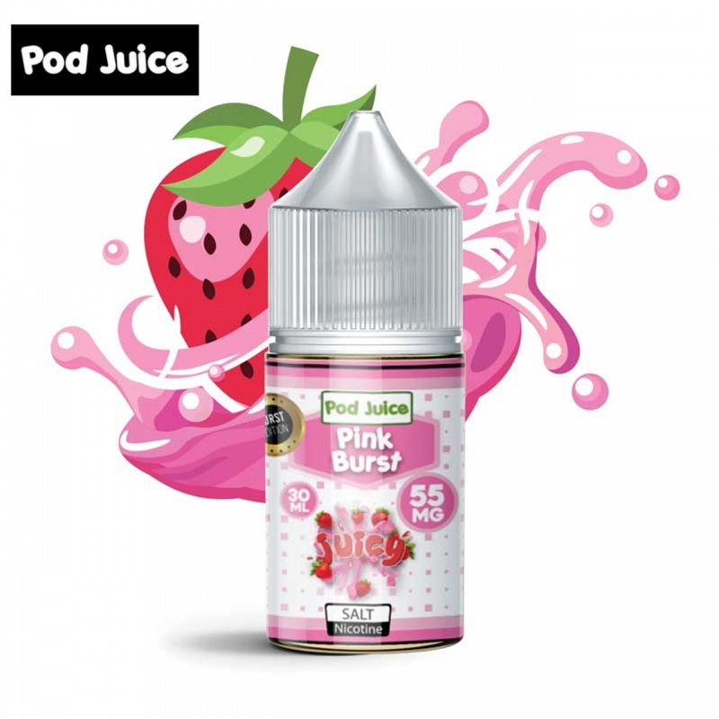 PINK BURST BY POD JUICE | SALT NICOTINE | 30 ML ST...