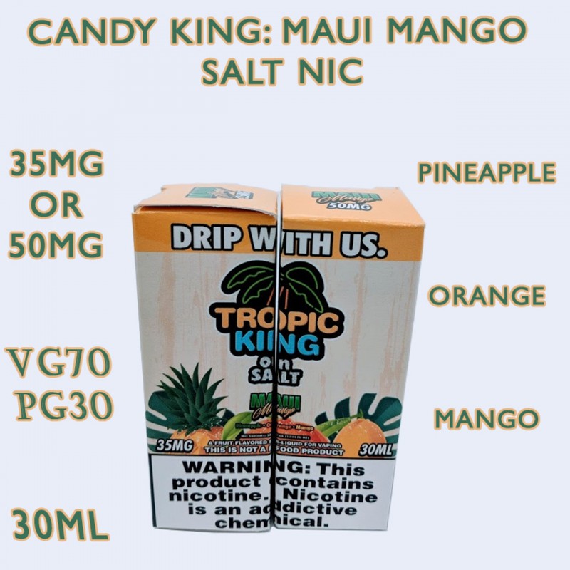 Maui Mango Salt Nic by Candy King | 30mL