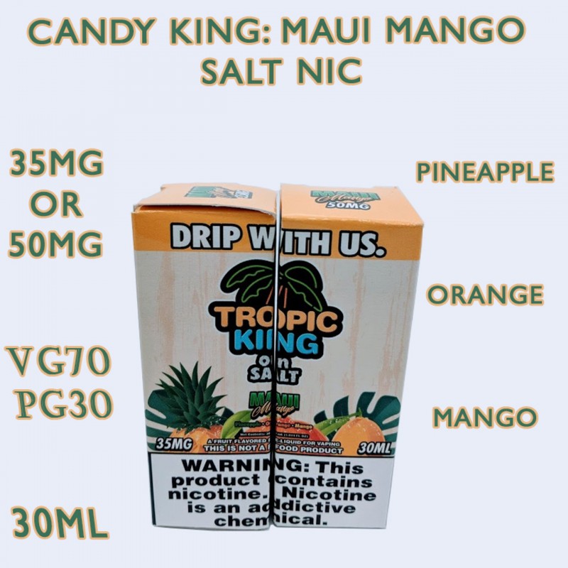 Maui Mango Salt Nic by Candy King | 30mL