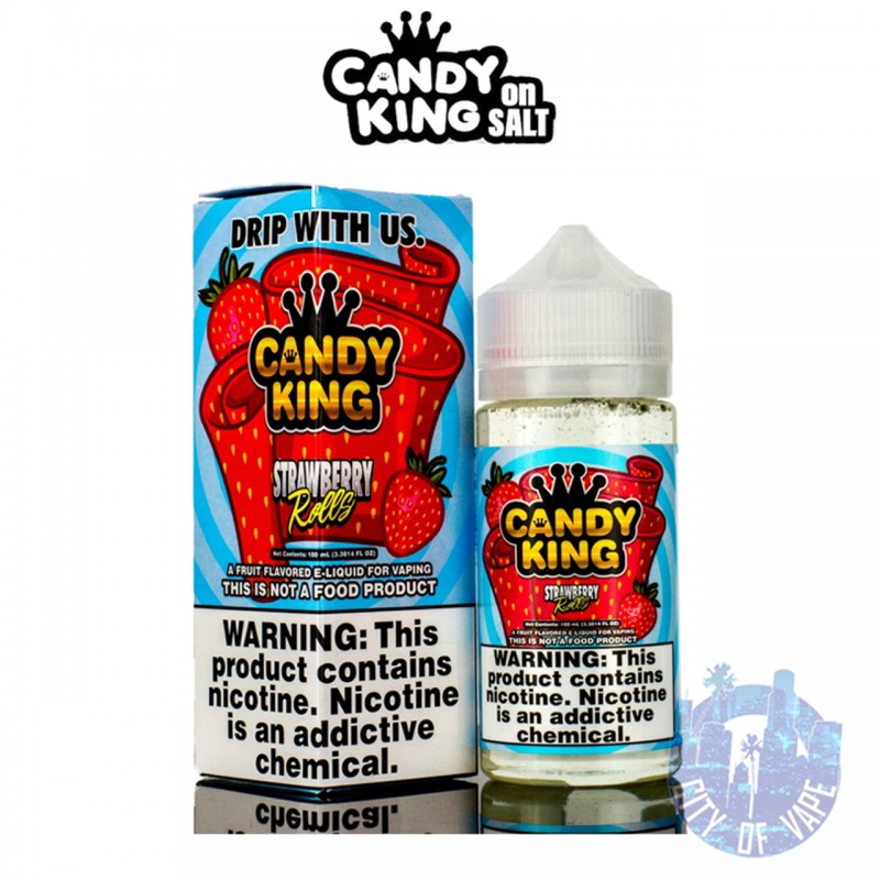 STRAWBERRY ROLLS BY CANDY KING SALTS | 30 ML