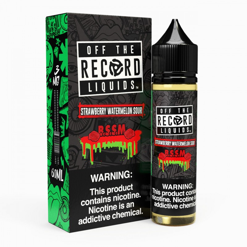 B.S.S.M. BY OFF THE RECORD LIQUIDS | 60 ML STRAWBE...