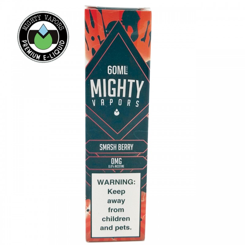 SMASH BERRY BY MIGHTY VAPORS | 60 ML STRAWBERRIES AND BLUEBERRIES FLAVOR E-LIQUID