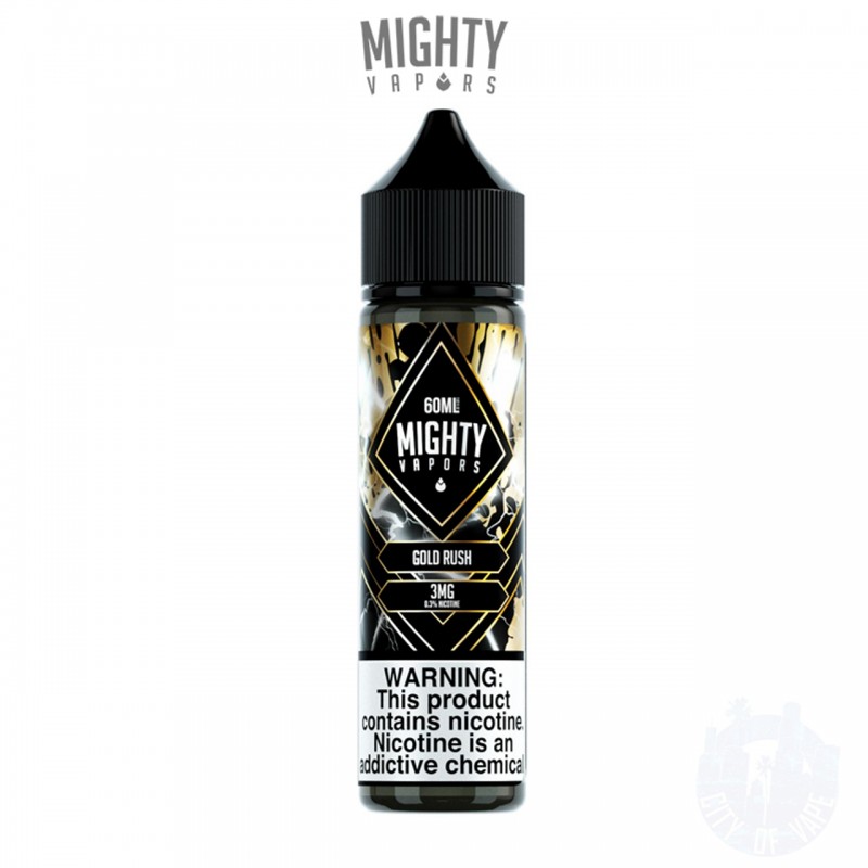 GOLD RUSH BY MIGHTY VAPORS | 60 ML VIRGINIA TOBACC...