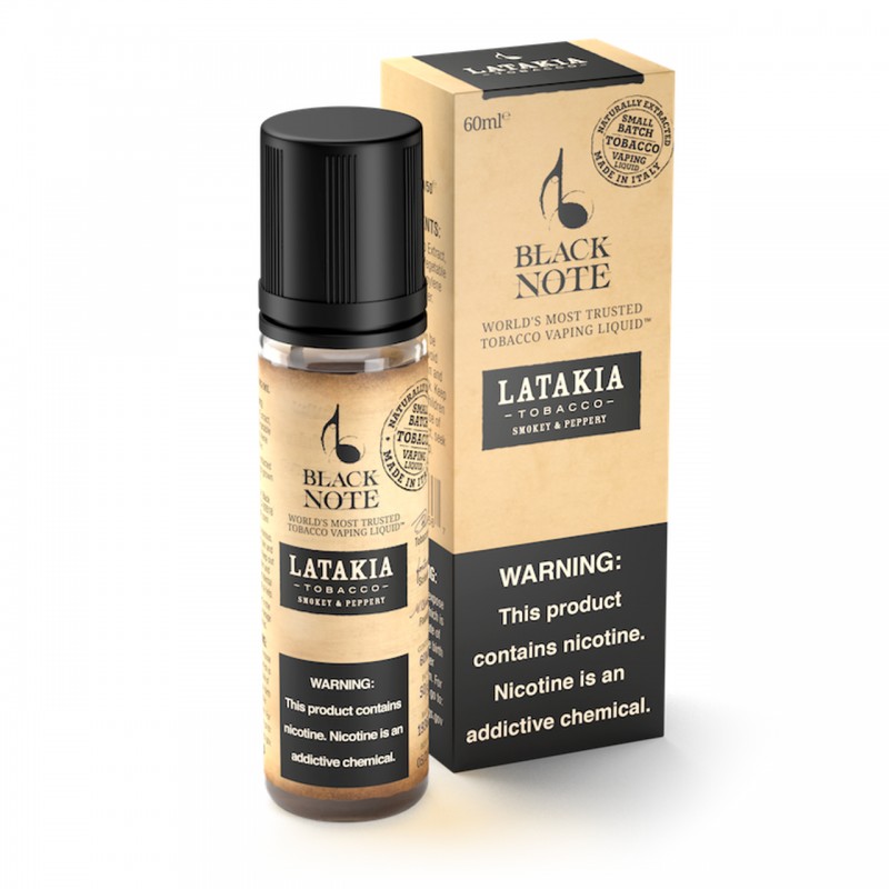 LATAKIA TOBACCO BY BLACK NOTE | 60 ML E-LIQUID