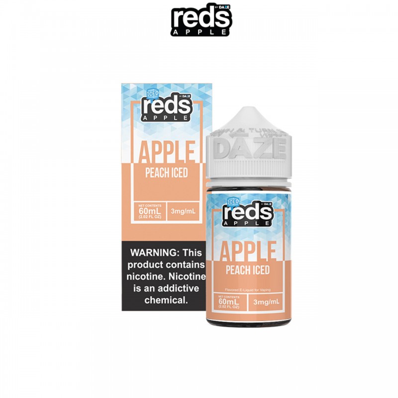 PEACH ICED BY REDS APPLE - 7 DAZE E-LIQUID | 60 ML...