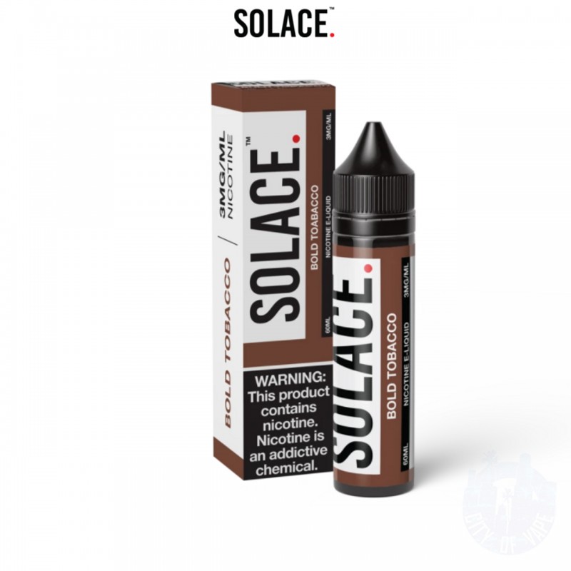 BOLD TOBACCO BY SOLACE VAPOR | 60 ML E-LIQUID