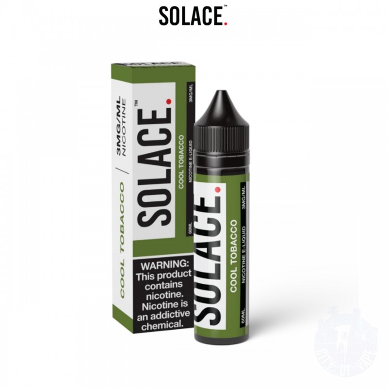 COOL TOBACCO BY SOLACE VAPOR | 60 ML TOBACCO MENTH...