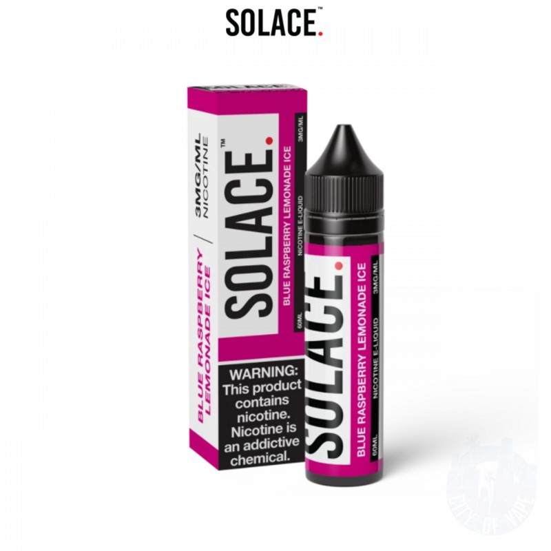 BLUE RASPBERRY LEMONADE ICE BY SOLACE VAPOR | 60 M...