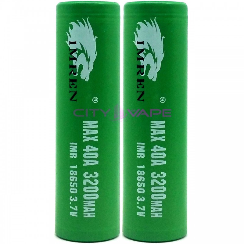 IMREN 3200MAH MAX 40A 18650 Rechargeable Battery |...