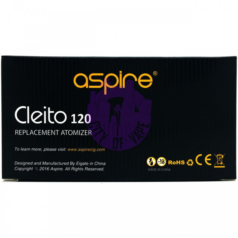 Aspire Cleito 120 Replacement Atomizer Coils - 0.1...