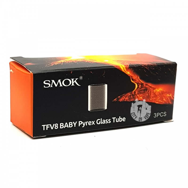 Smok TFV8 Baby Replacement Pyrex Glass - Pack of 3