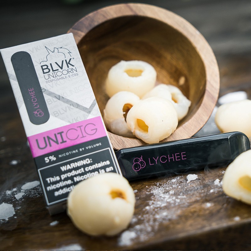 UNICIG LYCHEE DISPOSABLE BY BLVK DISPOSABLE DEVICE | 5% NICOTINE