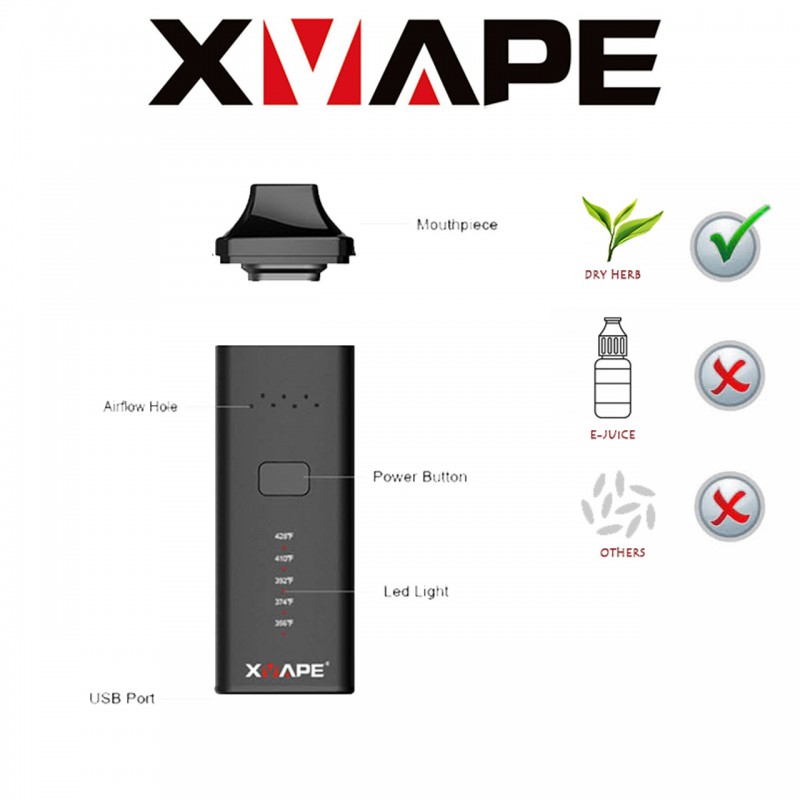 XVAPE AVANT DRY HERB VAPORIZER