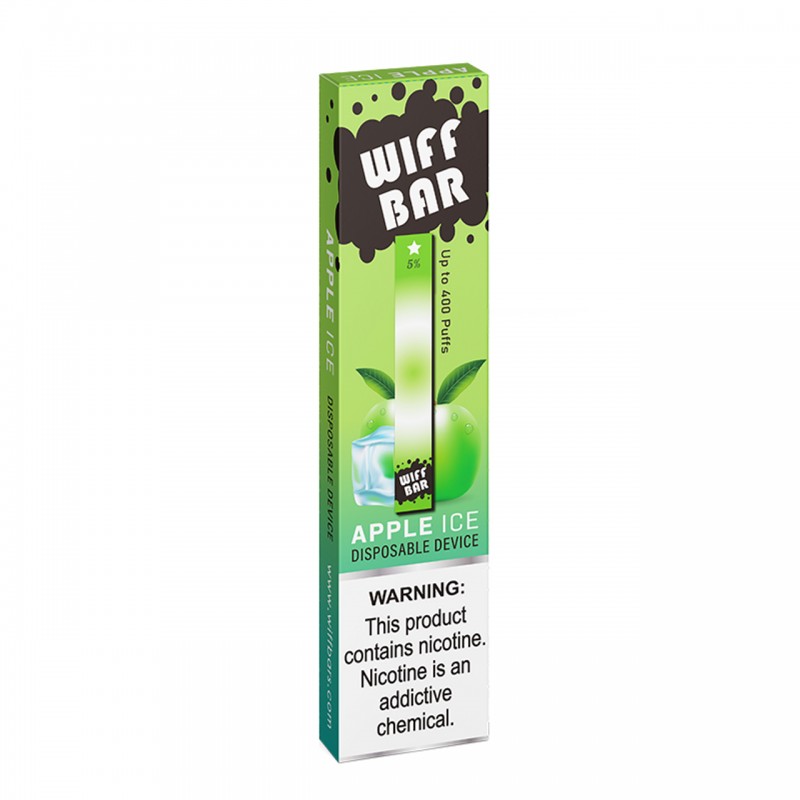2 FOR $4.99 | WIFF BAR DISPOSABLE DEVICE | 8 FLAVORS 5% NICOTINE 400 PUFFS 1.3 ML E-LIQUID