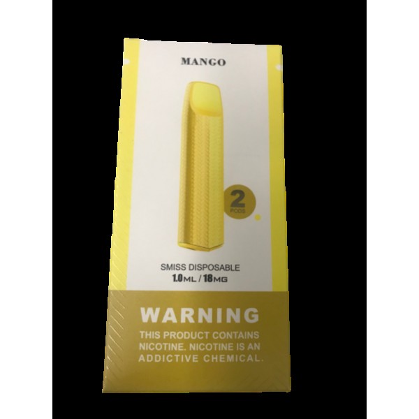 MANGO BY SMISS DISPOSABLE 1.0 ML | 18 MG | 2 PODS ...