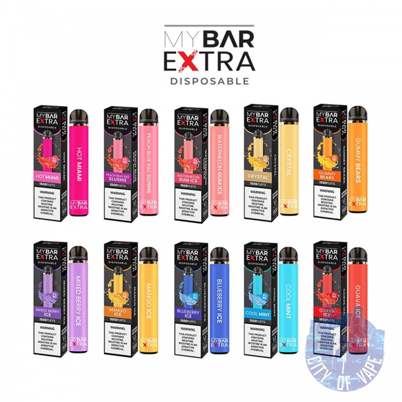 MY BAR EXTRA DISPOSABLE DEVICE | 1500 PUFFS | 5.0%...