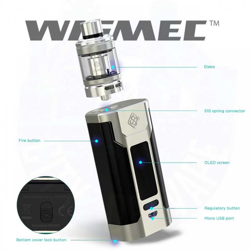 WISMEC PREDATOR TC STARTER KIT | 228 W