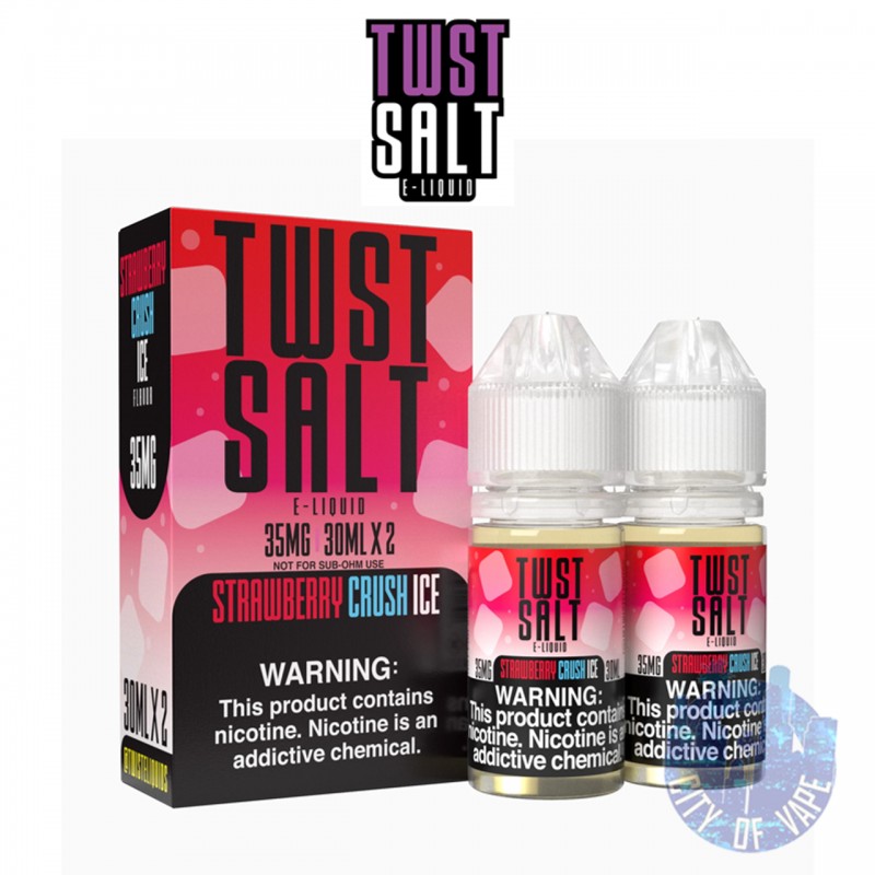 STRAWBERRY CRUSH ICE BY TWIST SALT E-LIQUID | 2 X ...