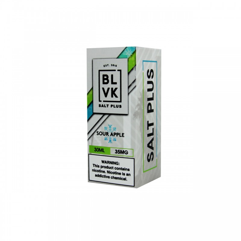 SOUR APPLE ICE BY BLVK SALT PLUS | 30 ML