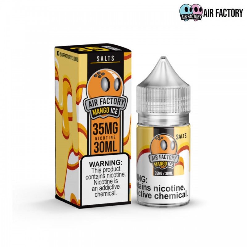 MANGO ICE BY AIR FACTORY SALTS | 30 ML SALT NICOTI...