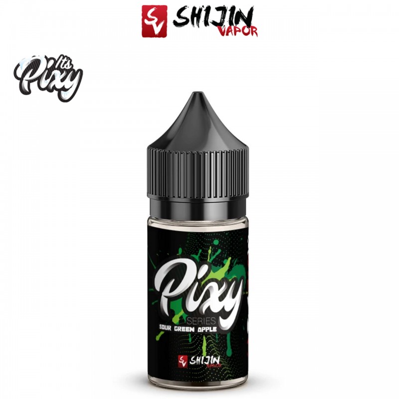 SOUR GREEN APPLE SALT NICOTINE BY IT'S PIXY |...
