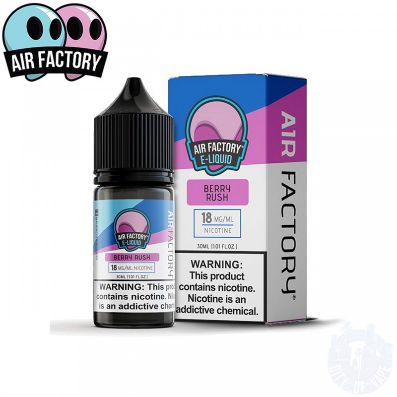 BERRY RUSH SALTS BY AIR FACTORY E-LIQUID | 30 ML S...