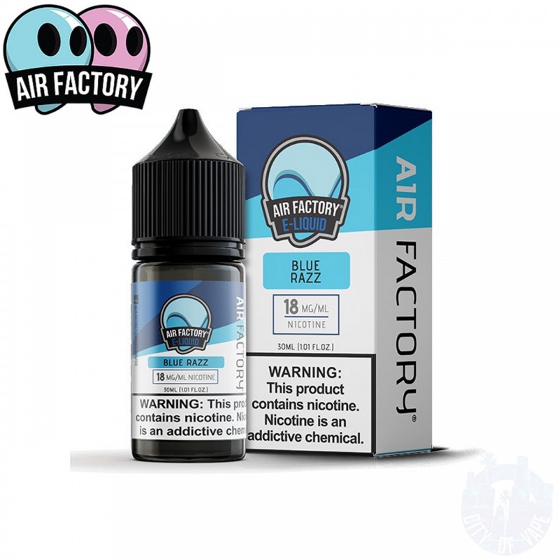 BLUE RAZZ SALTS BY AIR FACTORY E-LIQUID | 30 ML BL...