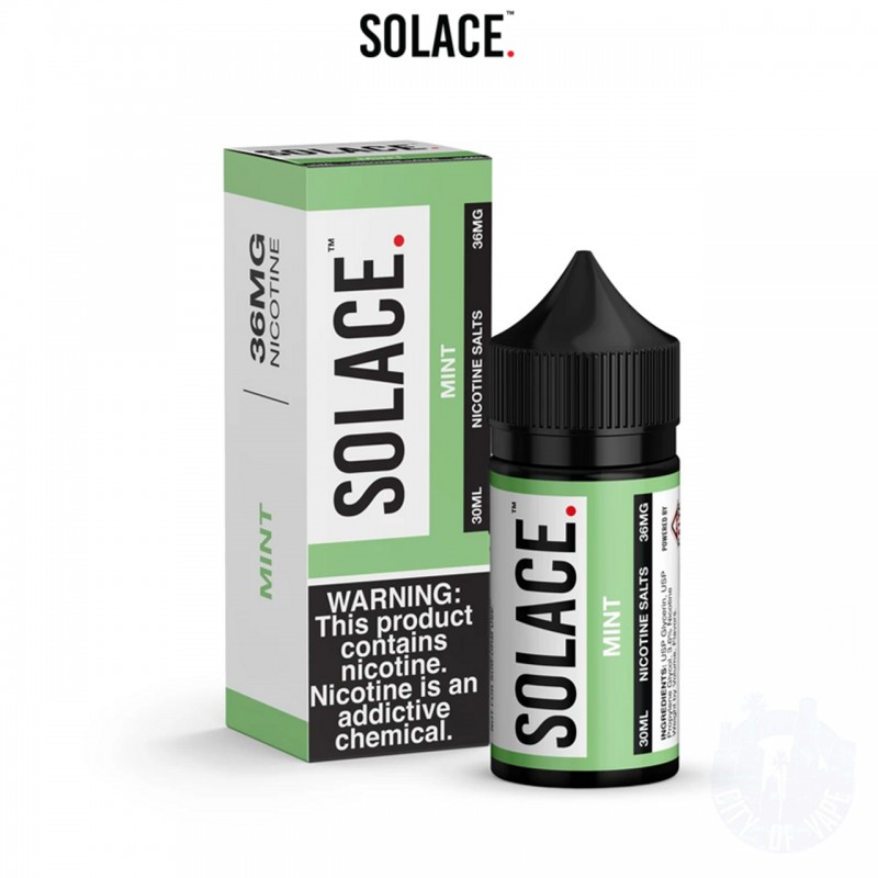 MINT BY SOLACE VAPOR | 30 ML SALT NICOTINE