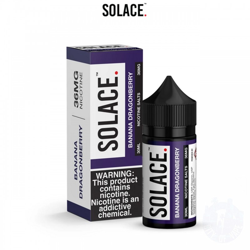 BANANA DRAGONBERRY BY SOLACE VAPOR | 30 ML SALT NI...