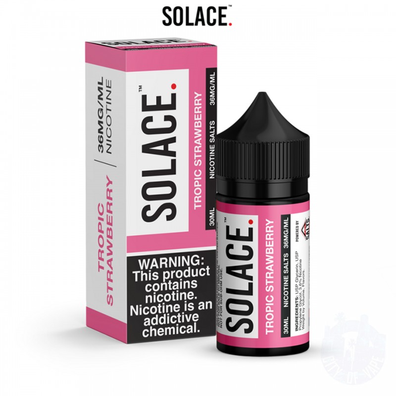 TROPIC STRAWBERRY BY SOLACE VAPOR | 30 ML STRAWBER...