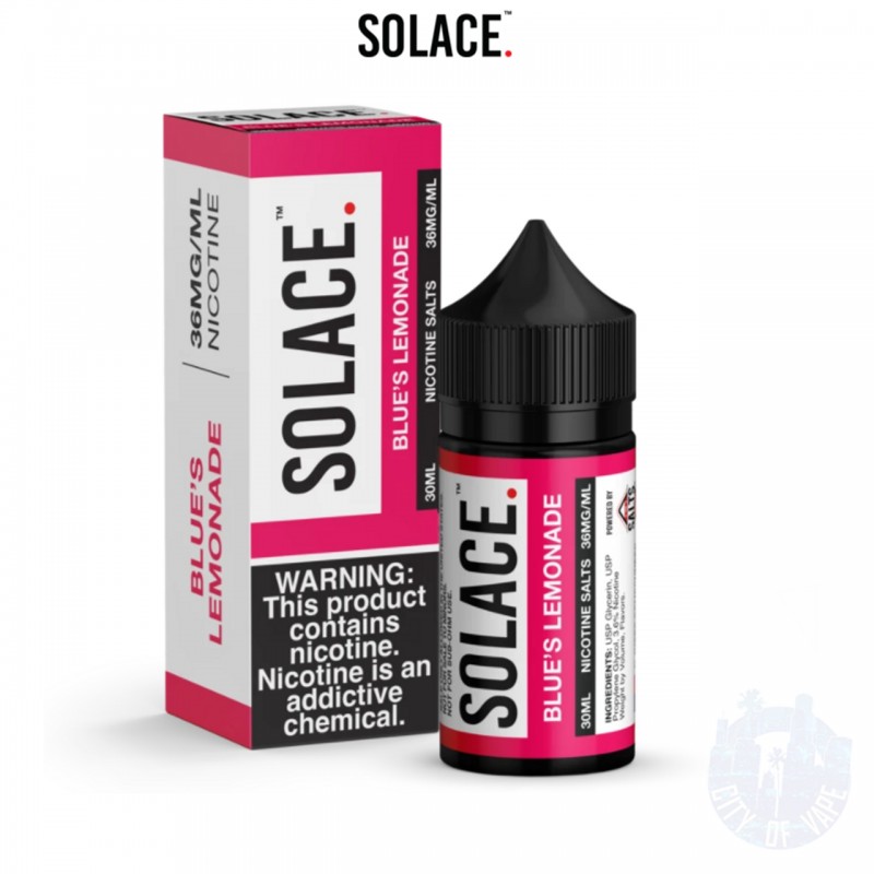 BLUE'S LEMONADE BY SOLACE VAPOR | 30 ML BLUE ...