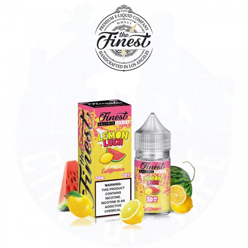 LEMON LUSH SALT NICOTINE BY THE FINEST E-LIQUID | ...