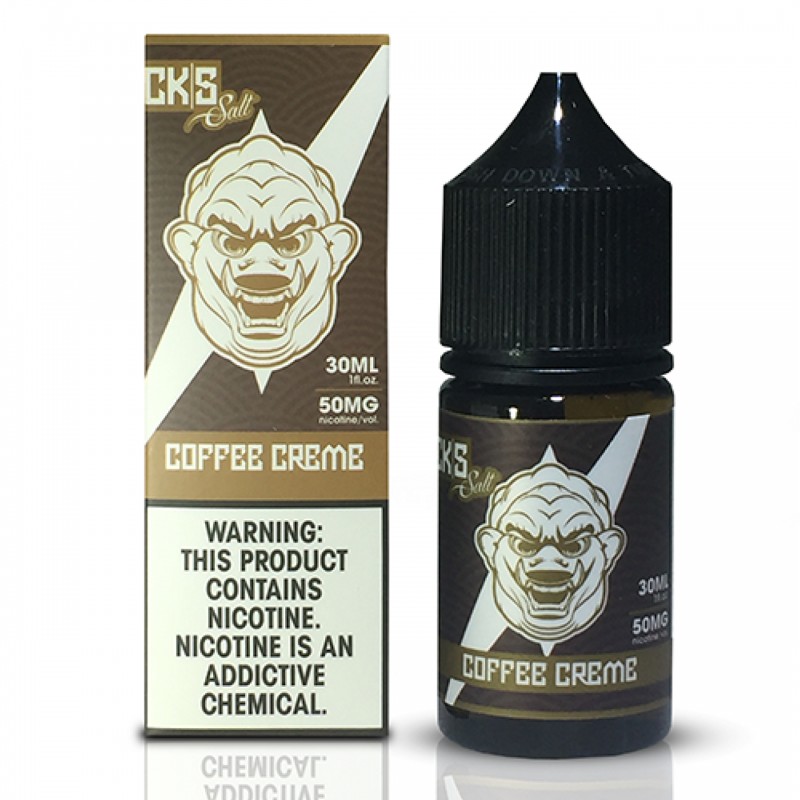 CKS SALT E-LIQUID -COFFEE CREME- 30ML